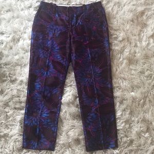 J.Crew Floral Ankle Pants sz 4
